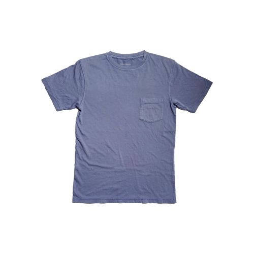 Garment Dyed Pocket Tee Blue Horizon