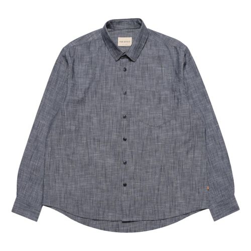 Day Shirt Navy Chambray Slub