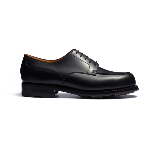 J.M. Weston Soft Calfskin Golf Derby- Black