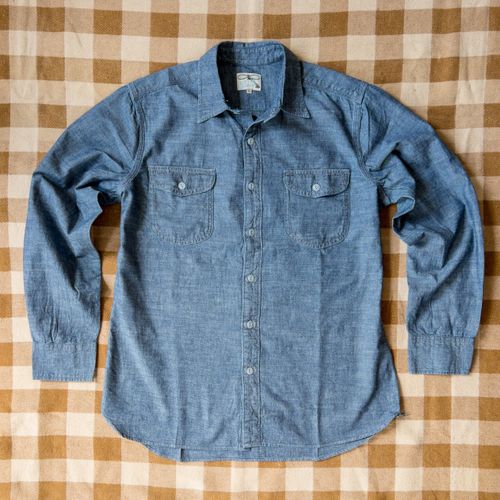 Chambray Workshirt - Rinsed Indigo