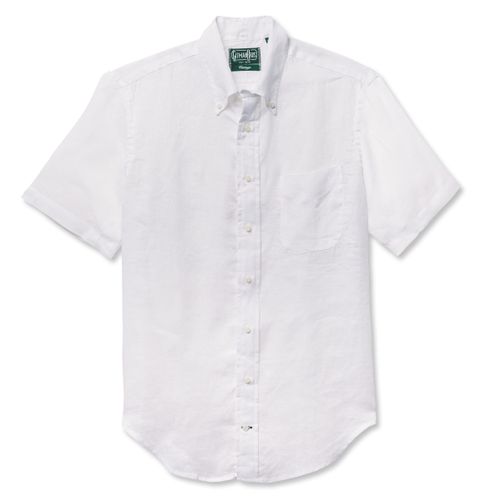 White Linen Short Sleeve