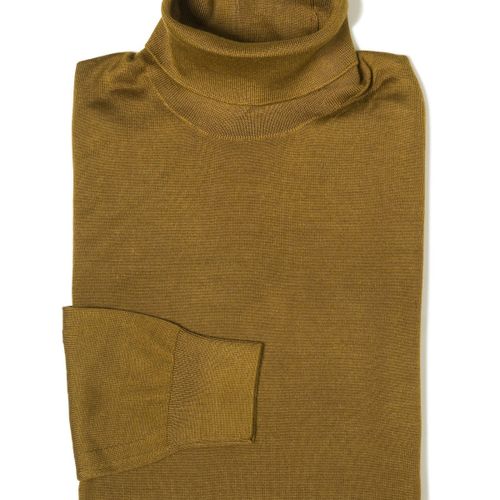 Caruso MA35 Camel Cashmere/Silk Turtle Neck Sweater (NOS)