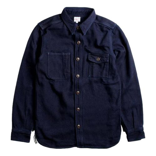 Heavy Indigo Dobby Work Shirt