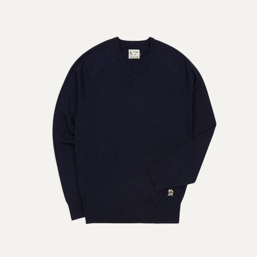 ALD / Drake's Intarsia Knit Sweater