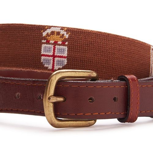 Brown University Needlepoint Belt