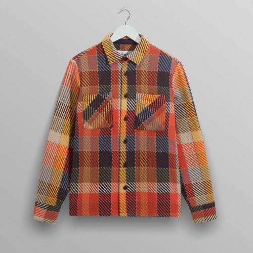 Whiting Overshirt Orange/Multi Pike Check