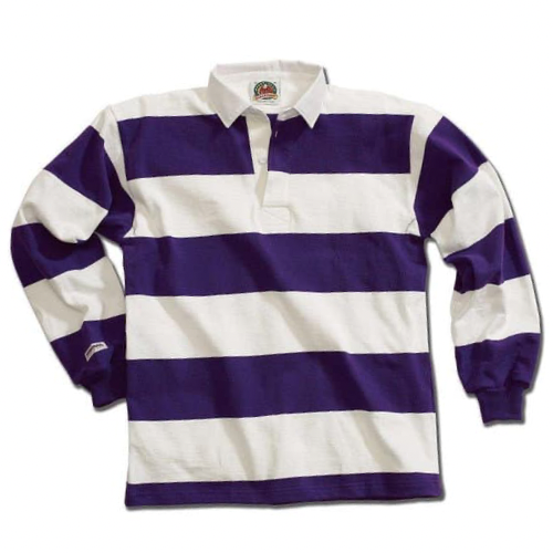 Barbarian 12oz Rugby Shirt – Purple/White