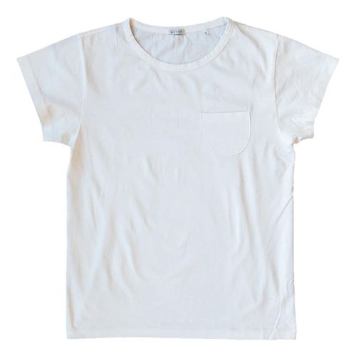 Tubular Pocket Tee Shirt White