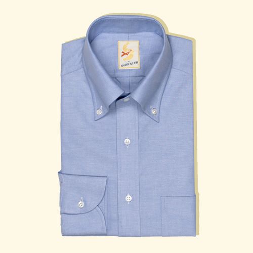 Blue Oxford Button-Down ShirtBlue Oxford Button-Down Shirt