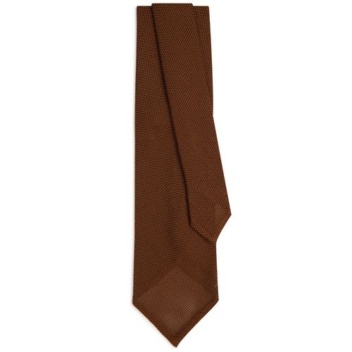 Bigi Fine Silk Grenadine Tie: Copper