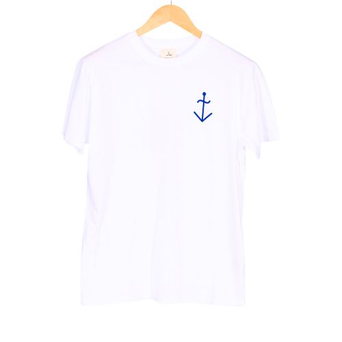 Dantas Off White Clue Logo Cotton T-Shirt