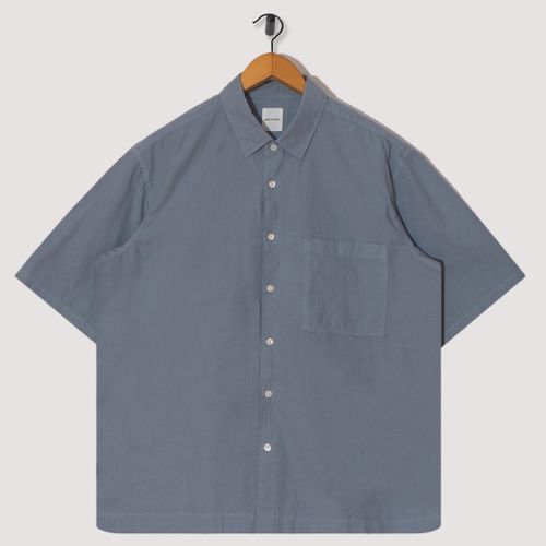 Broadcloth Regular Shirt - Sax