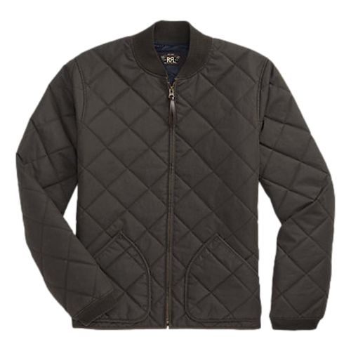 Quilted Twill Jacket Vintage Black