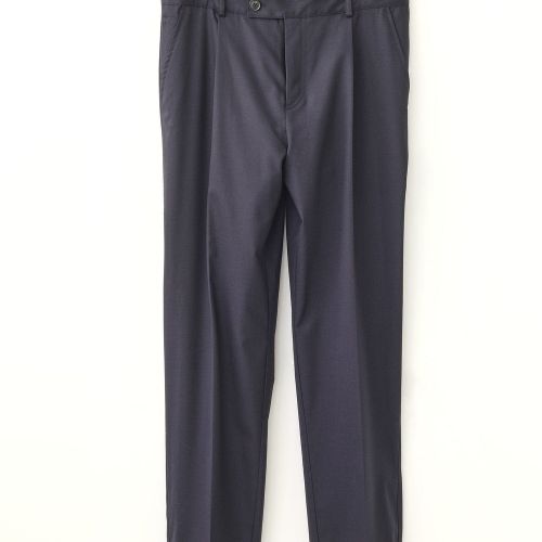 Tropical Wool Trouser - Midnight