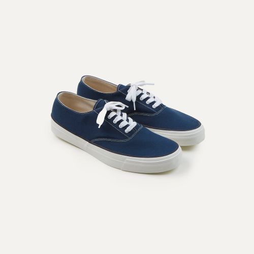 Wakouwa by Anatomica Indigo Cotton Canvas Oxford Trainers