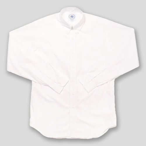 2-ply 100s - White Solid Dress Shirt