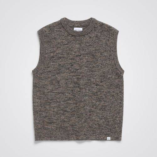 Manfred Wool Cotton Rib Vest