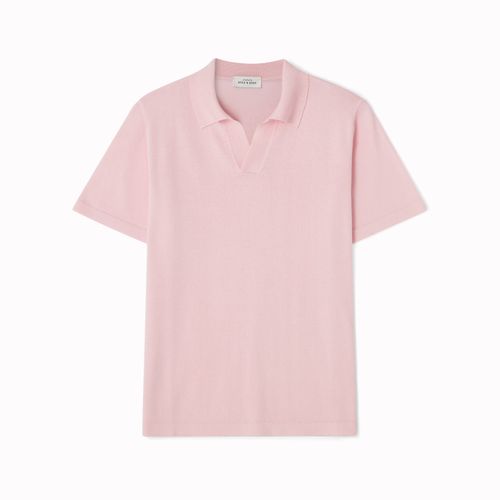 BERNT Knitted Polo Pink Pink