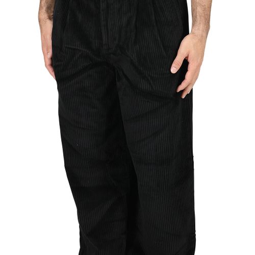 Pleat Front Cord Trousers