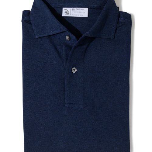 The Armoury Marine Cotton Short Sleeve Spread Collar Polo (NOS)