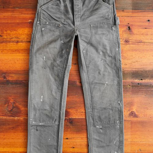 Jenkins Carpenter Pants in Distressed Grey