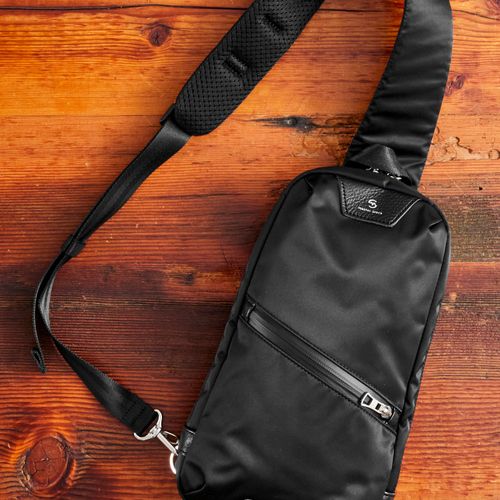 Progress Sling Bag in Black