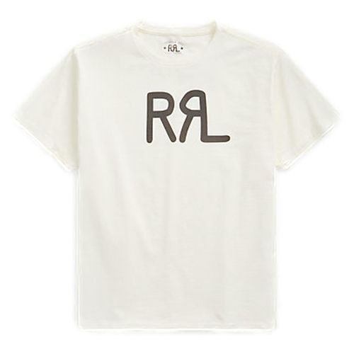 RRL Ranch Logo T-Shirt Paper White