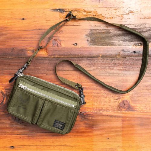 "Flying Ace" Shoulder Bag (S) in Olive Drab