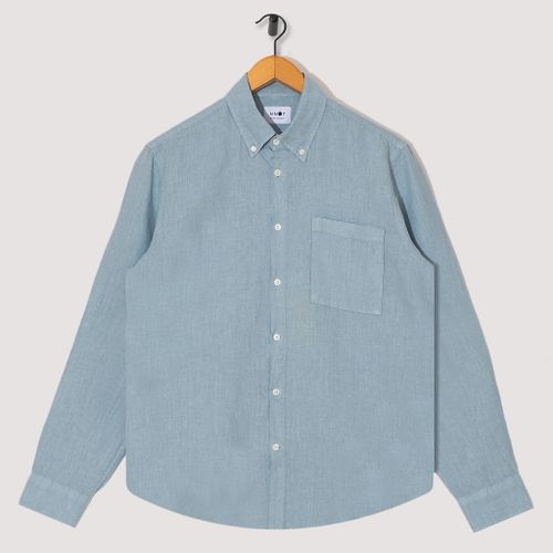 Arne Shirt - Ashley Blue Linen