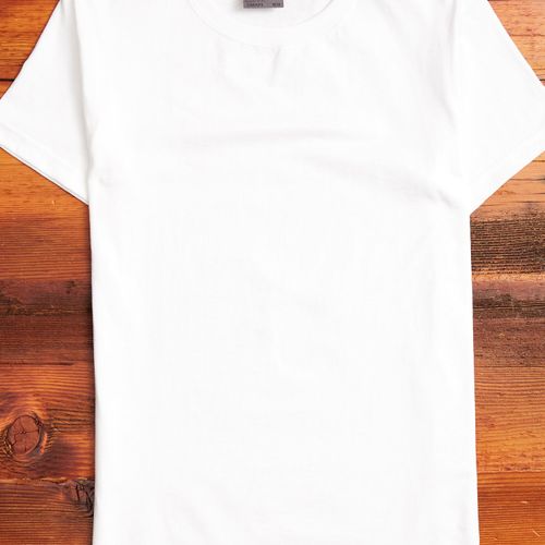 "Circular-Knit" 10oz T-Shirt in White