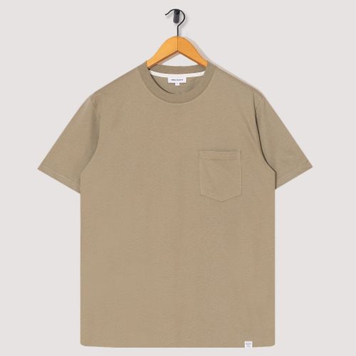 Johannes Pocket Tee - Clay