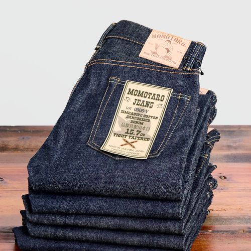 0306-V 15.7oz Selvedge Denim - Tight Tapered Fit