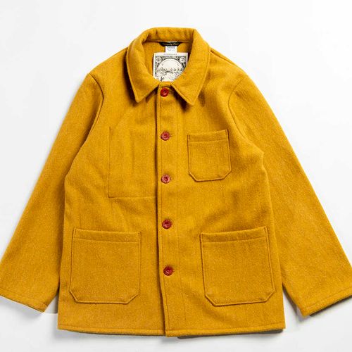 Le Laboureur Wool Workwear Jacket – Saffron