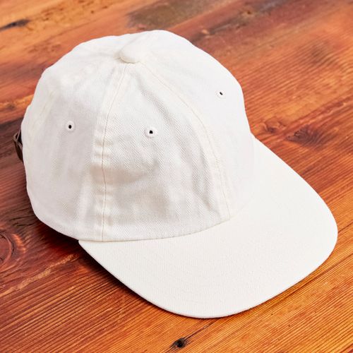 6-Panel HBT Cap in Ivory