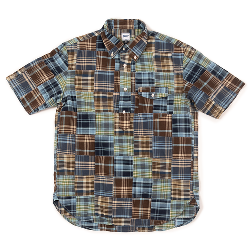 Patch Madras Popover - Blue