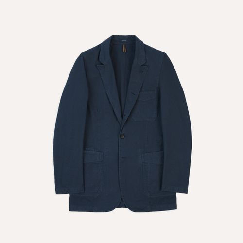 Navy Cotton Canvas Games Blazer Mk. II