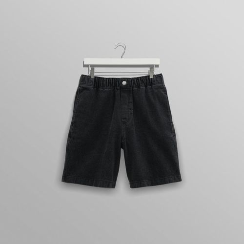 Cedar Shorts Black Denim