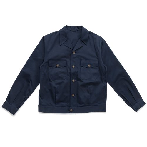 The Armoury 11-A011B Sport Navy Cotton Road Jacket (NOS)