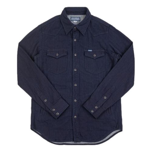 10oz Double Cloth Denim CPO Shirt Indigo