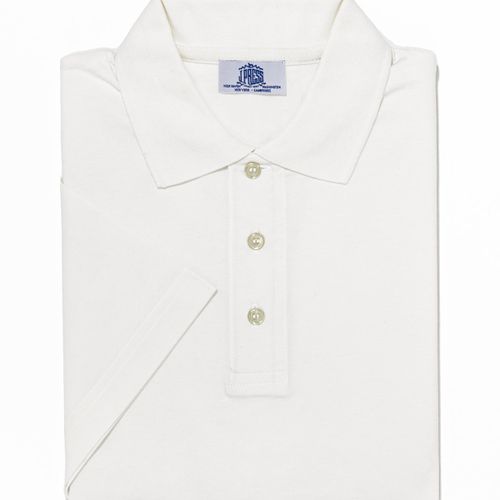 Jersey Polo Shirt - White