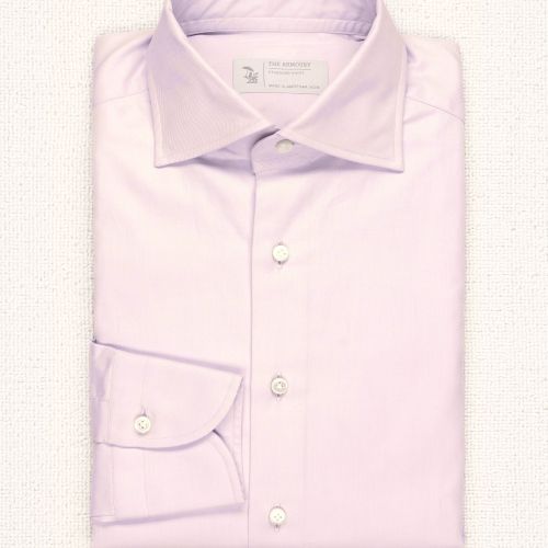 The Armoury by 100 Hands Lavender Cotton Spread Collar Shirt MTM *sample* (Pre-Owned)