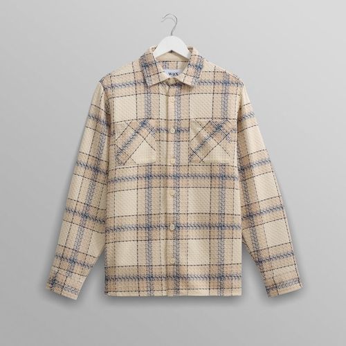 Whiting Overshirt Ecru/Blue Earl Check