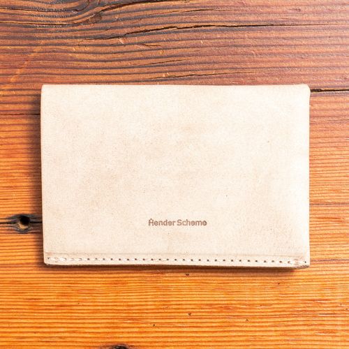 Compact Card Case in Ivory