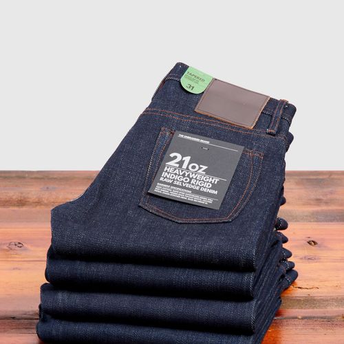 UB221 Heavyweight 21oz Selvedge Denim - Tapered Fit