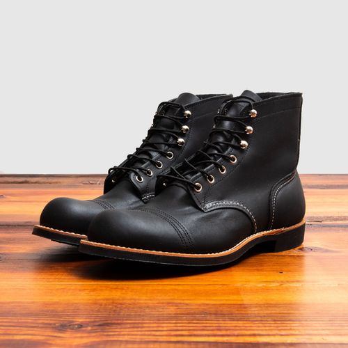 8084 Iron Ranger Boot in Black