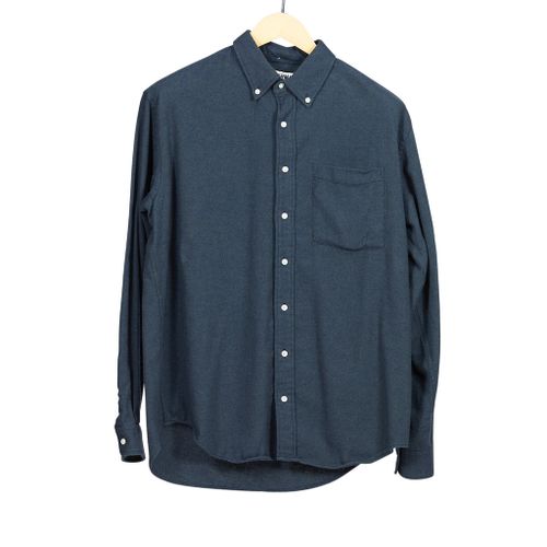 BD Shirt Non-Binary Flannel Navy