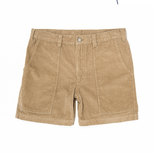 Corduroy Shorts - Khaki