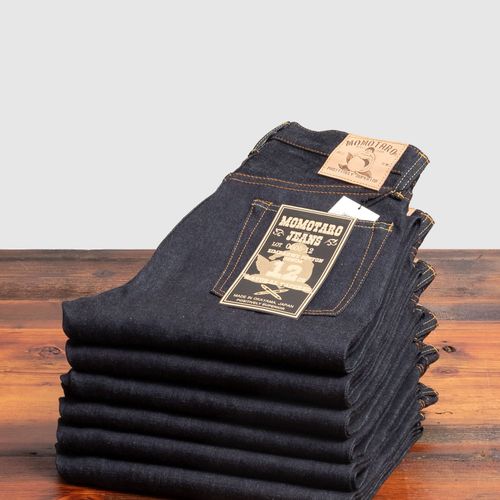 0605-12 12oz Selvedge Denim - Natural Tapered Fit