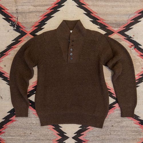 Alpaca Submariner Henley - Brown