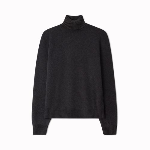 BENEDICT Rollneck Sweater Charcoal Charcoal